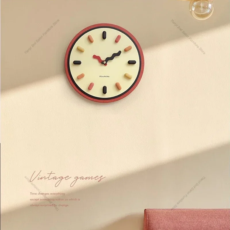 Luxury Lifestyle Living - Relógios de Parede Decorativos Estilo Creme