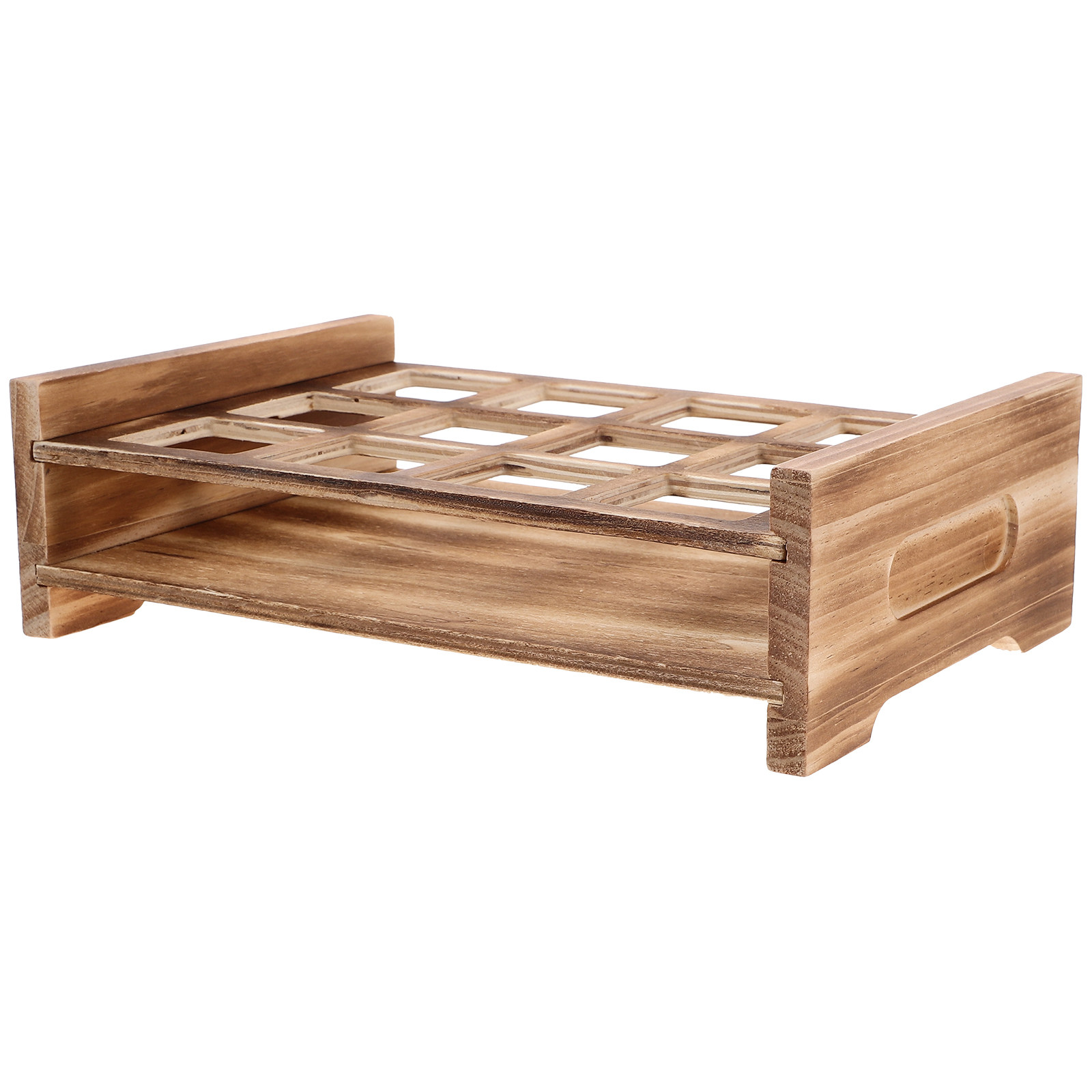 Wooden Serving Tray - Bandeja de Madeira para Armazenamento de