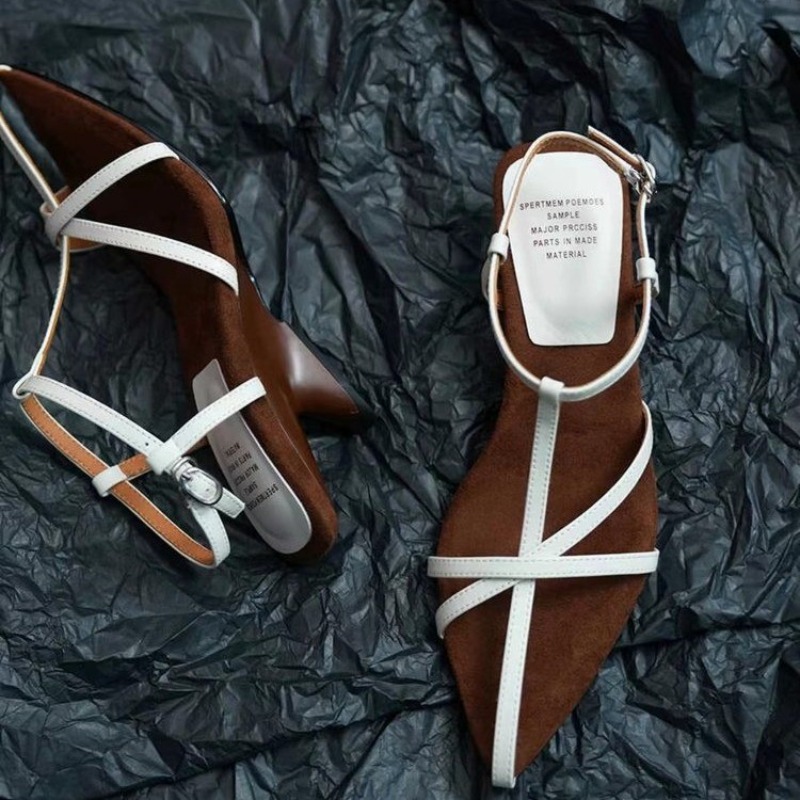 Luxury Lifestyle Shoes - Sandálias femininas de salto alto sapatos