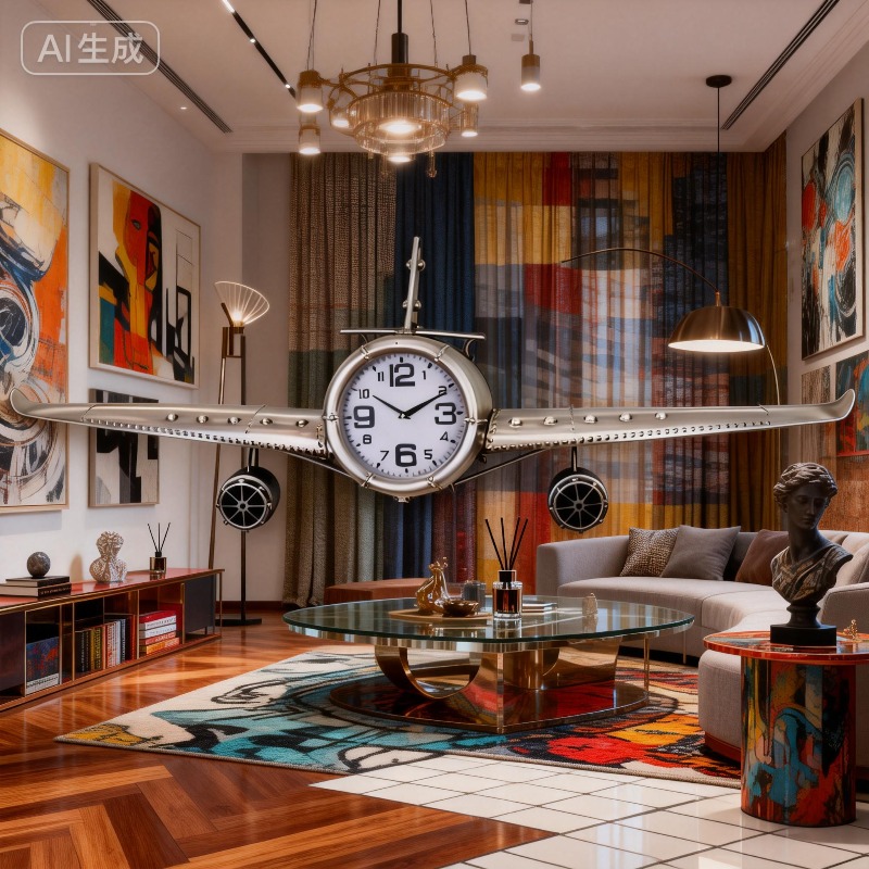 Luxury Lifestyle Living - Relógios de Parede Silenciosos para Sala
