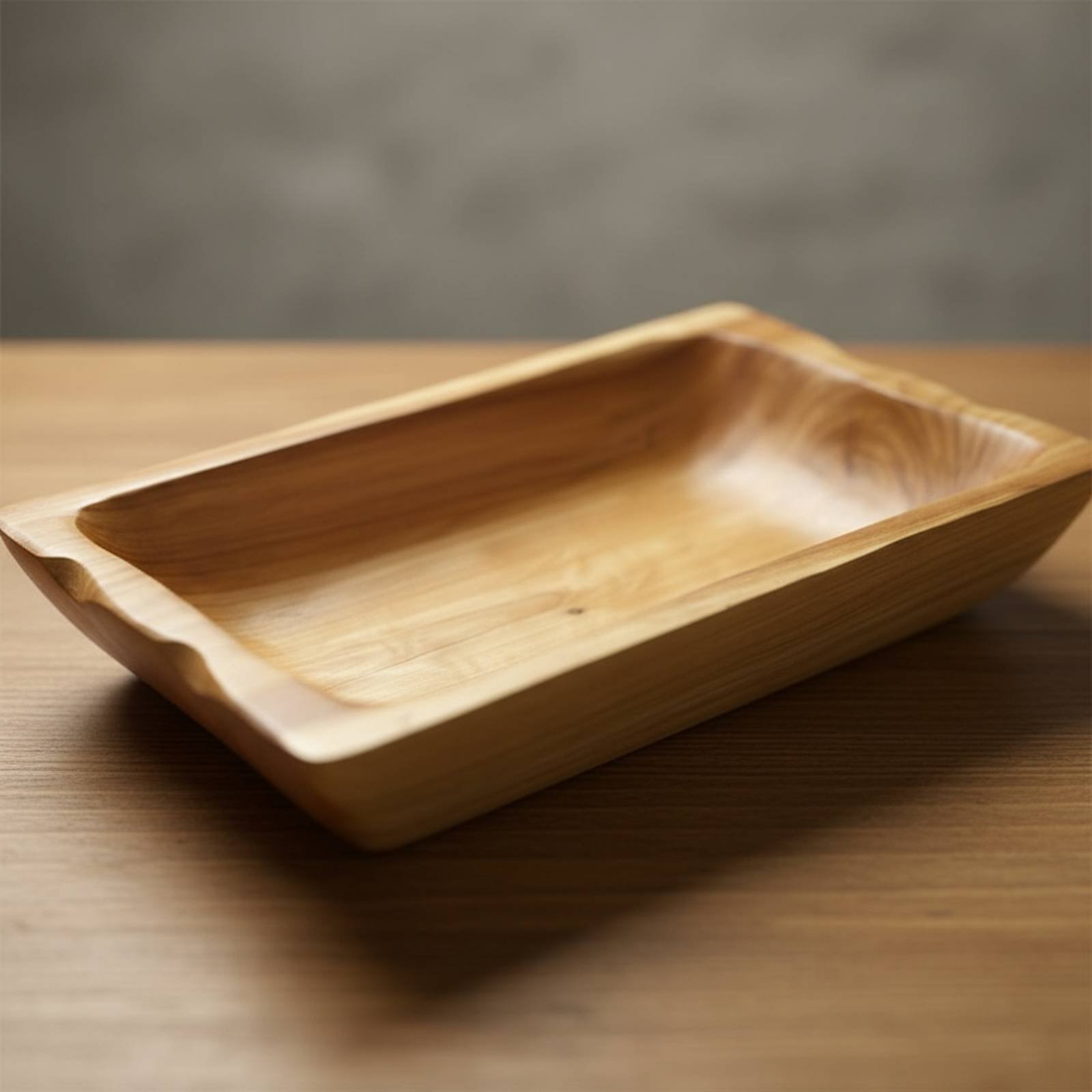 Bandeja de Madeira Rústica de  - Wooden Serving Tray avaliação e preço