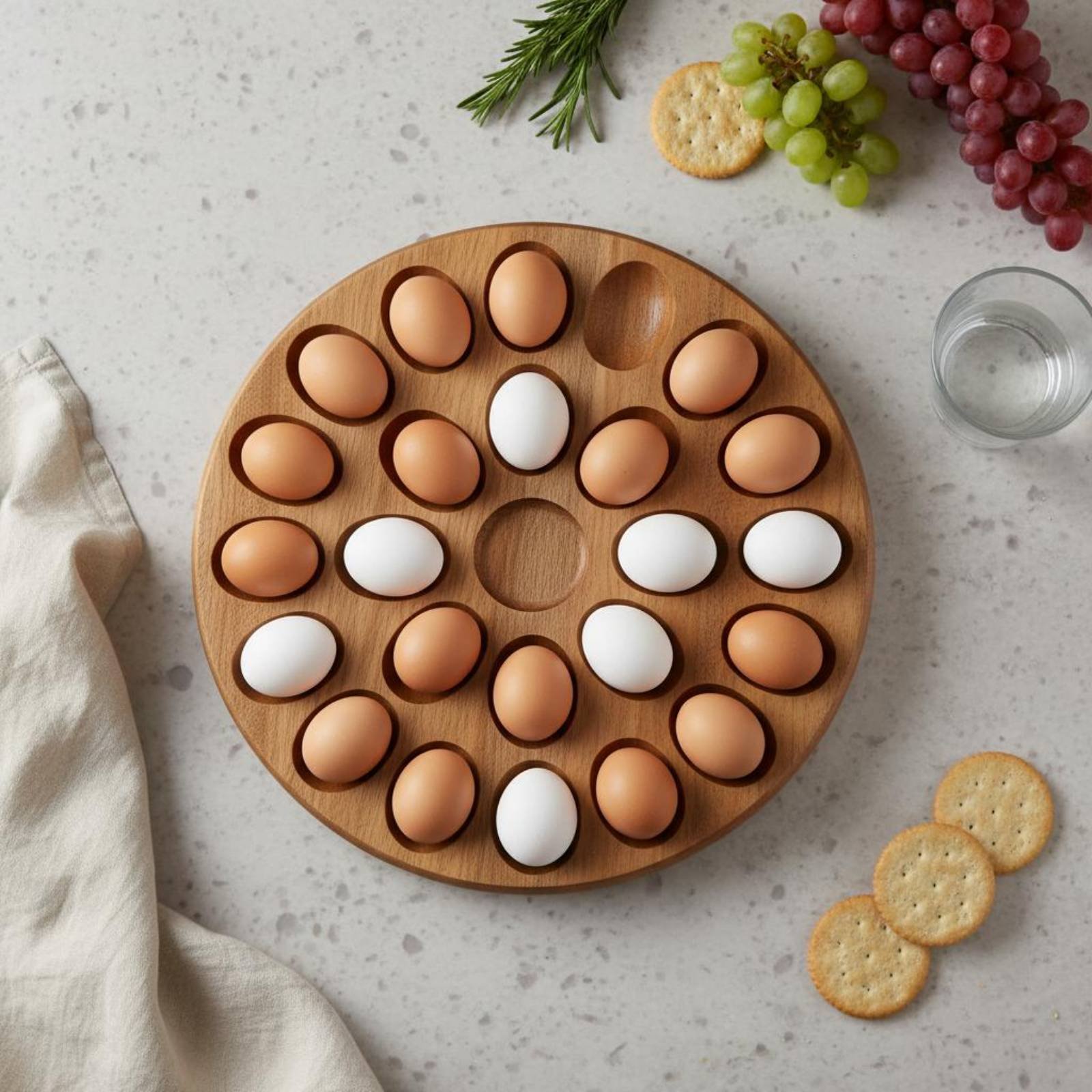 Bandeja Oval Reversível de Mad - Wooden Serving Tray avaliação e preço