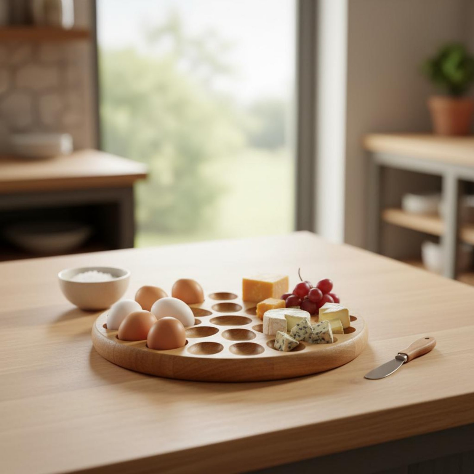 Bandeja Oval Reversível de Mad - Wooden Serving Tray avaliação e preço