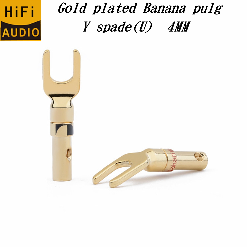 4 Peças Conectores de Áudio Ti - Gold Cutlery Flatware avaliação e preço