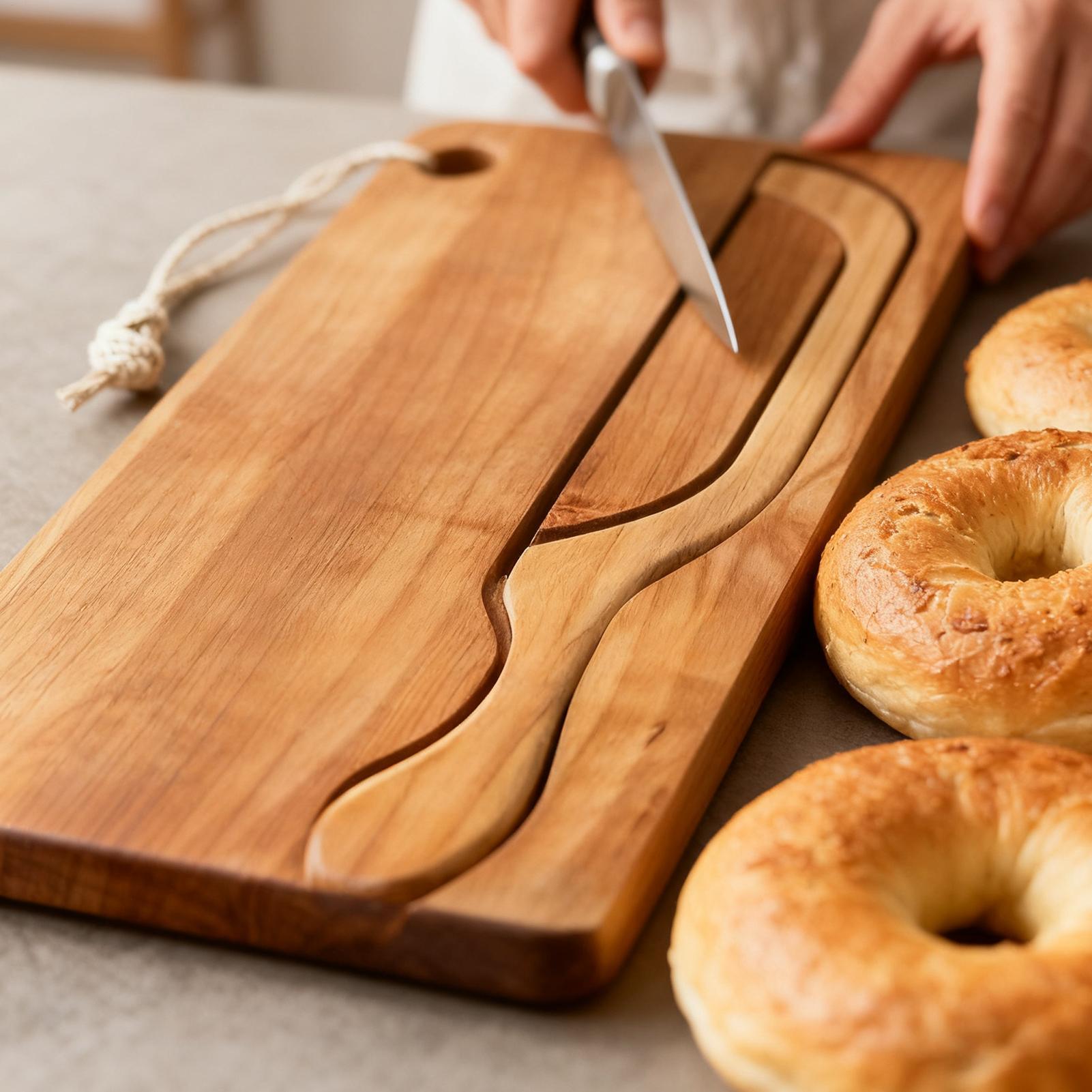 Cortador de pão para massa fer - Wooden Serving Tray avaliação e preço