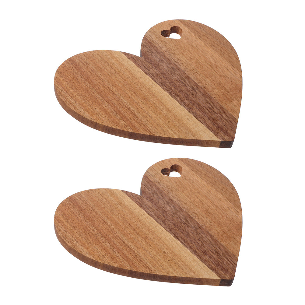 2 Peças de Tábua de Corte de M - Wooden Serving Tray avaliação e preço