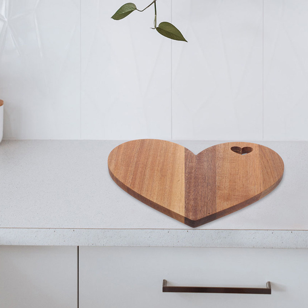 2 Peças de Tábua de Corte de M - Wooden Serving Tray avaliação e preço