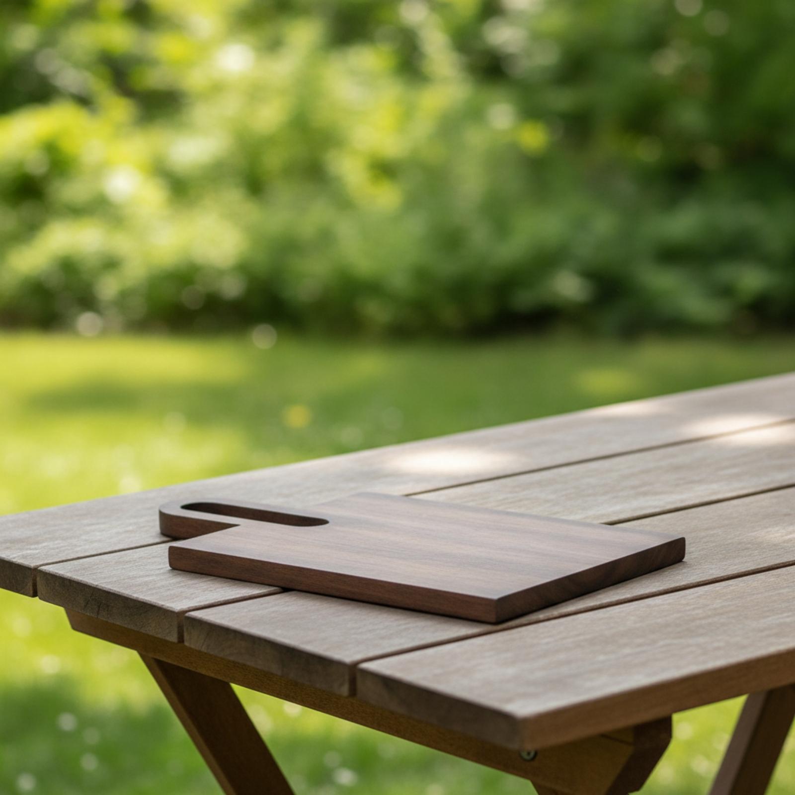 Tábua de Servir de Madeira Sól - Wooden Serving Tray avaliação e preço