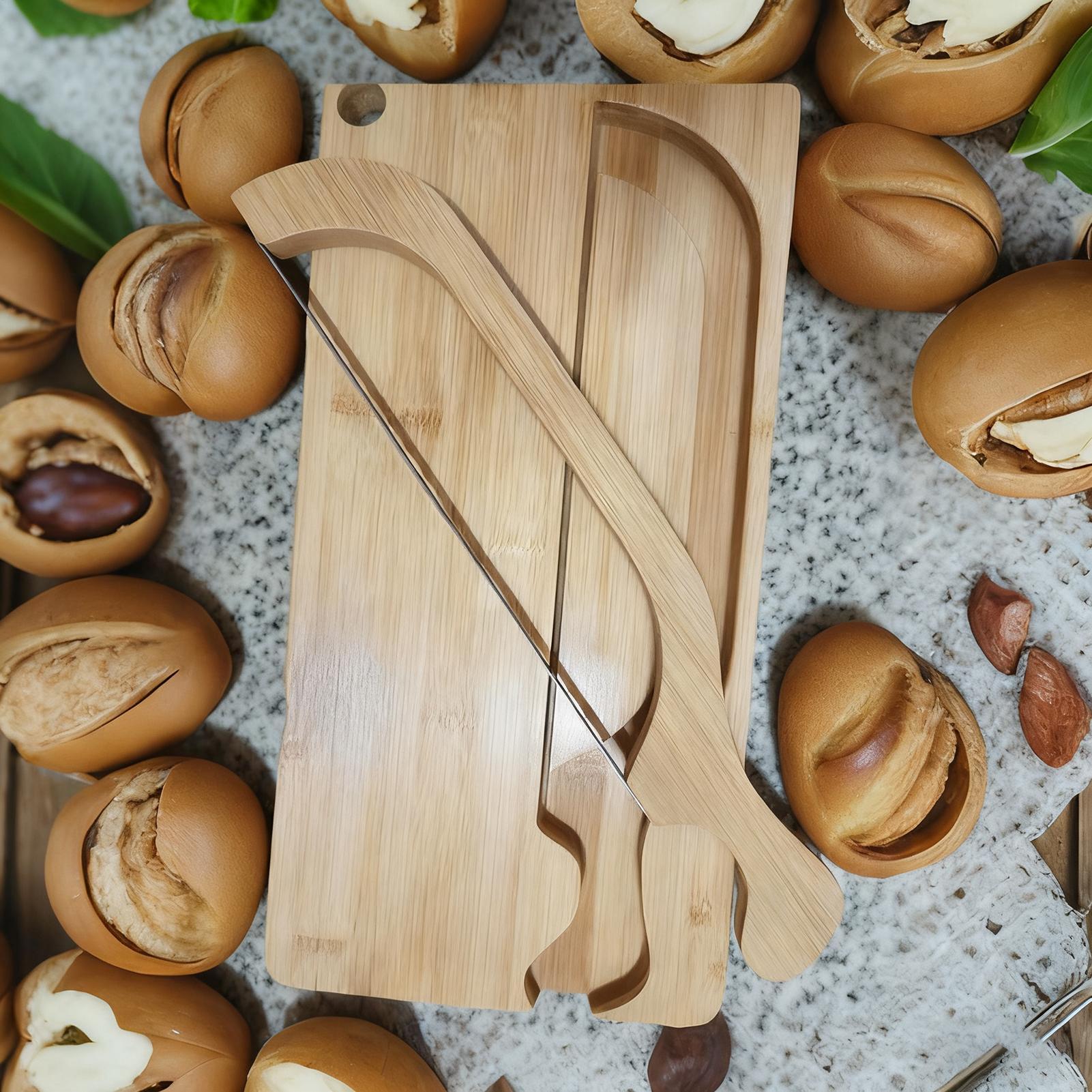 Cortador de pão para sourdough - Wooden Serving Tray avaliação e preço