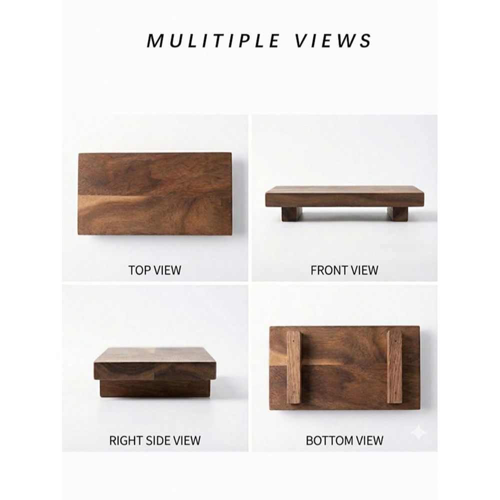 Conjunto de Peças: Bandeja Dec - Wooden Serving Tray avaliação e preço