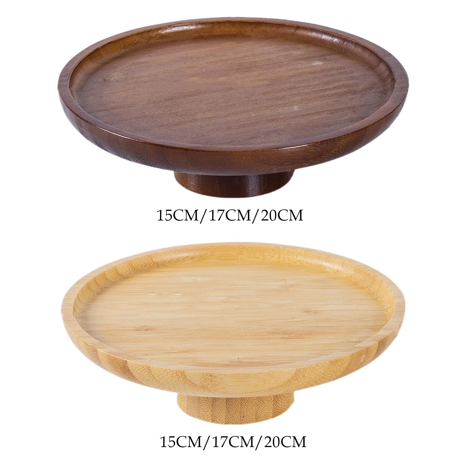 Suporte de bolo de madeira ban - Wooden Serving Tray avaliação e preço