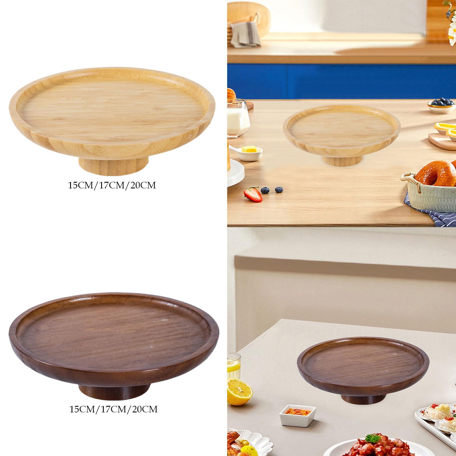 Suporte de bolo de madeira ban - Wooden Serving Tray avaliação e preço