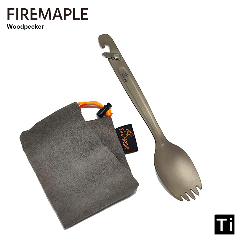 Fire Maple Titanium Spork com  - Gold Cutlery Flatware avaliação e preço