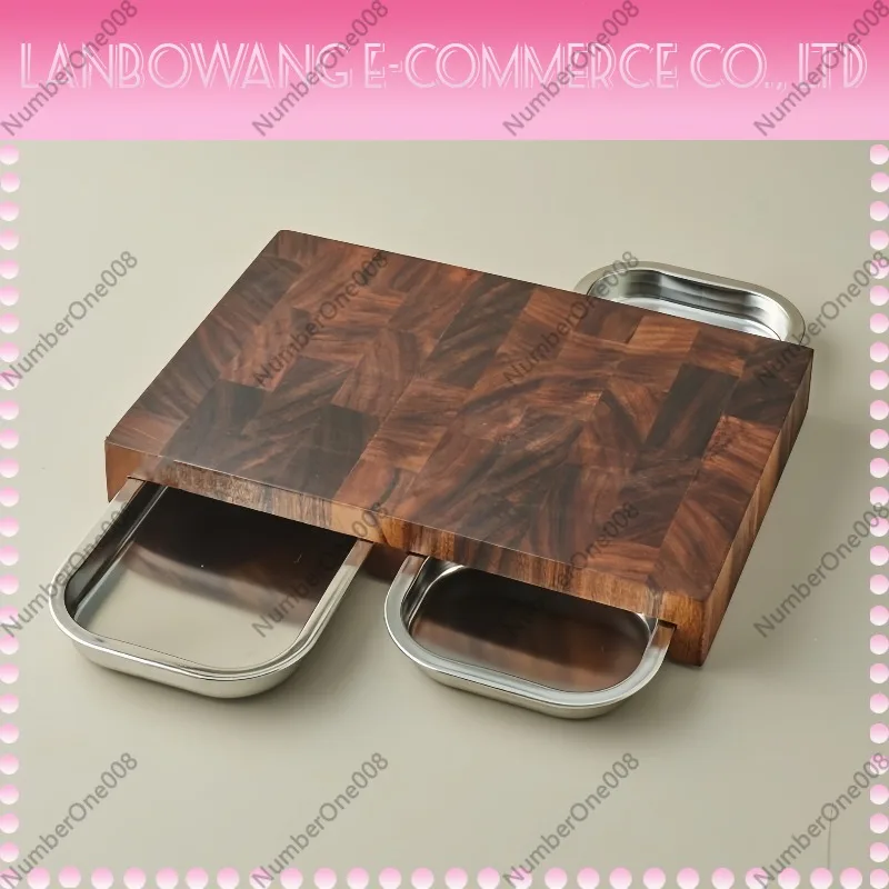 Tábua de Corte de Noz com Band - Wooden Serving Tray avaliação e preço